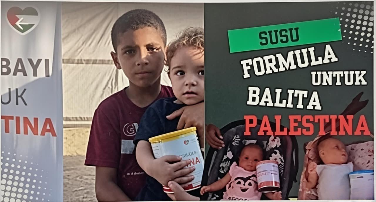 Susu Formula untuk Anak Palestina