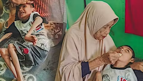 Tanpa Ayah Ibu, Gio Hanya Ditemani Sang Nenek
